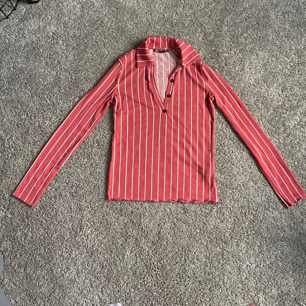 Zara Striped Blouse